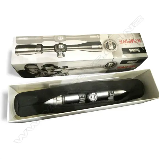 BUSHNELL RIMFIRE SCOPE w. RINGS, BOXED