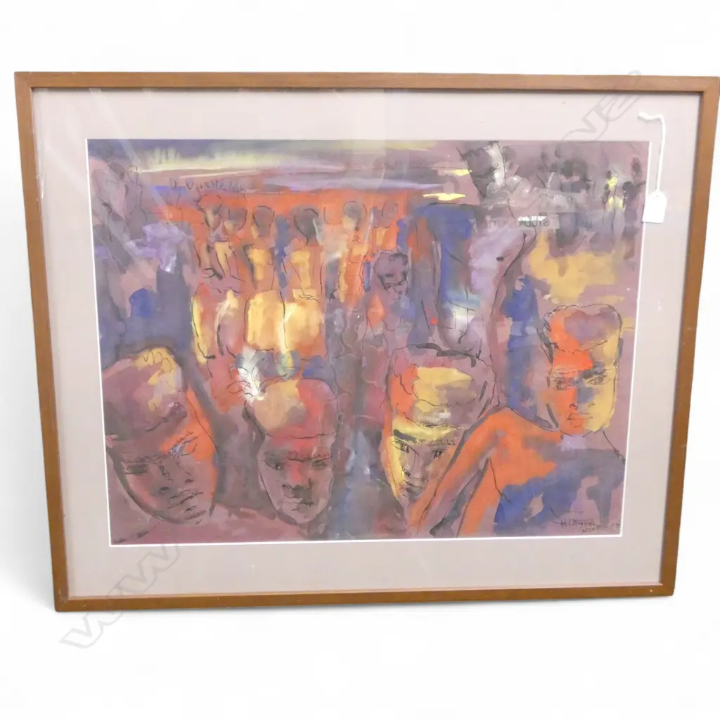 H. L. ROCGI 'NOUMEA' WC & PEN, 485x640mm, SIGNED & DATED '64 Image 1++