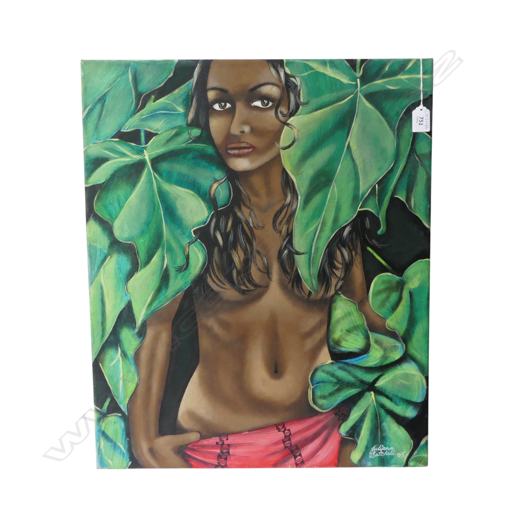 JULIANA SATCHELL 'EVE' ACRYLIC ON CANVAS '05 600x500mm Image 1++