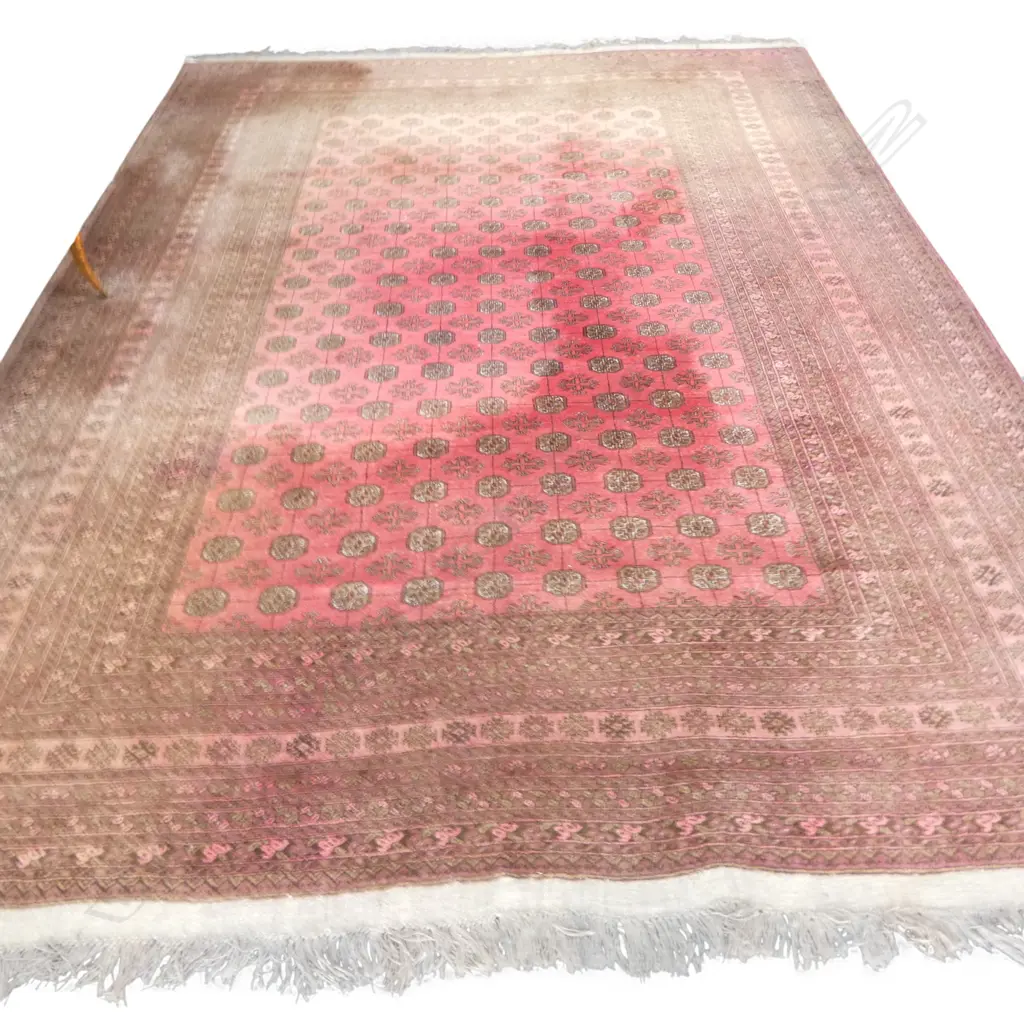 LG HAND KNOTTED ALL WOOL CARPET SOME FADING 3780x3000mm Image 1++