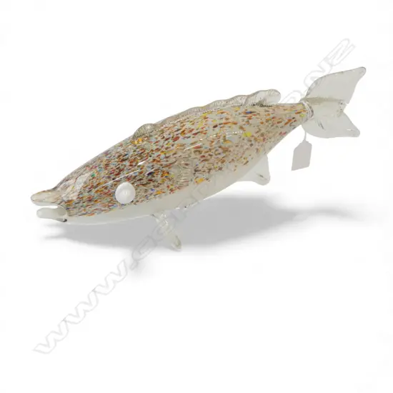 MURANO GLASS FISH L.365mm