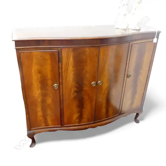MAHOGANY COCKTAIL CABINET 1220x380x1040mm