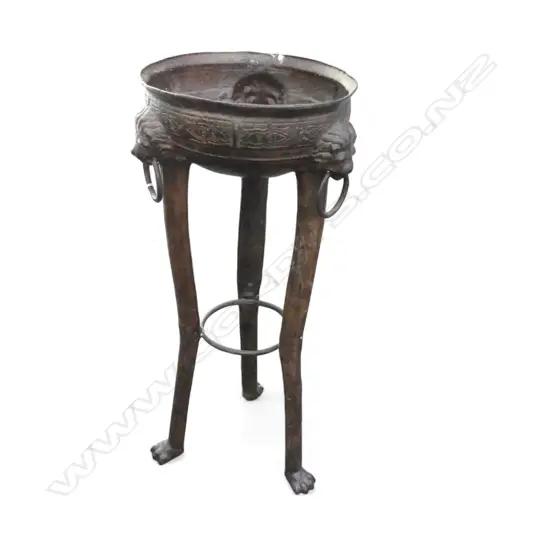 ORIENTAL METAL PLANT STAND H.585mm