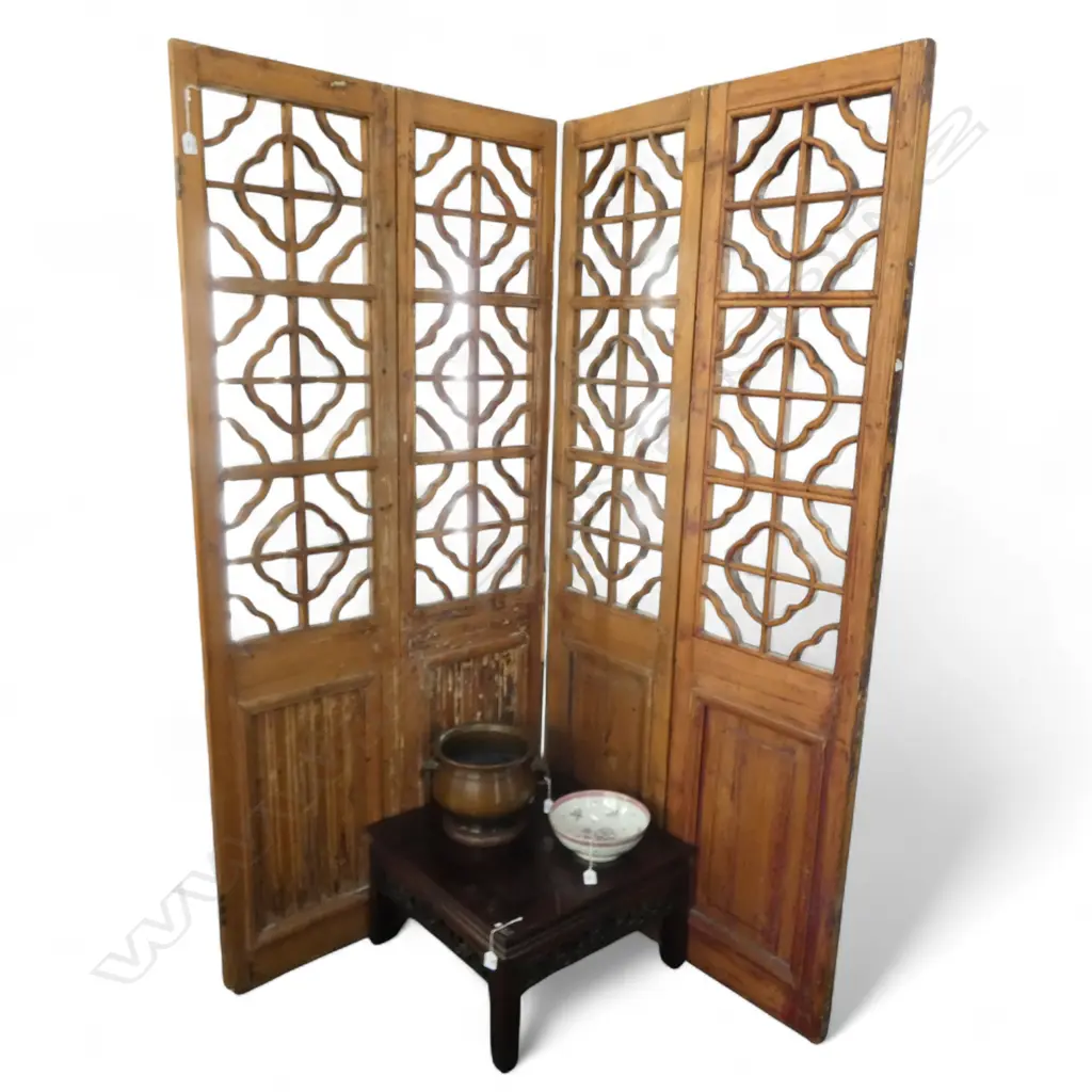 PANEL ORIENTAL ELM SCREEN 1985x460mm Image 1++