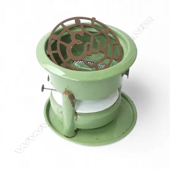 VINTAGE ENAMEL KEROSENSE STOVE H.210mm