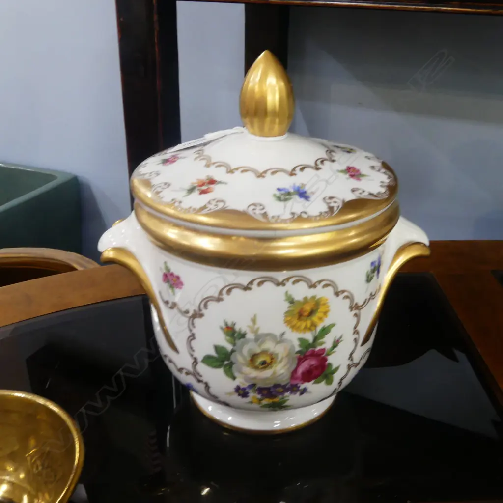 GEROLD PORZELLAN LIDDED CONTAINER H.215mm Image 1++