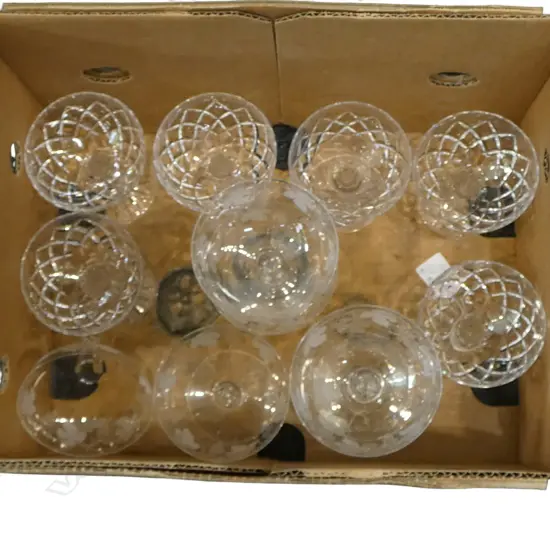 12 HOLLOW STEM CHAMPAGNE GLASSES, 6+6 H.115mm