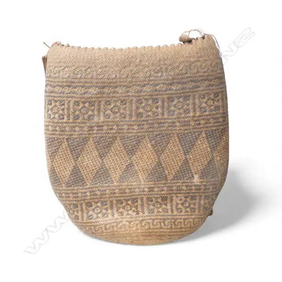 WOVEN TRIBAL BAG H.480mm