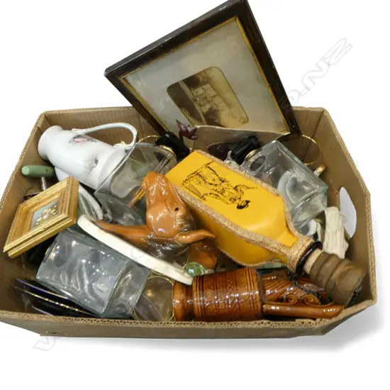 ASST. CHINA, 3 LANVIN BOTTLES H.160mm etc