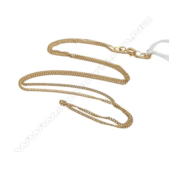 9CT CHAIN L.470mm, 2.1gms