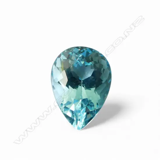 PEAR CUT SKY BLUE TOPAZ, 9.5ct