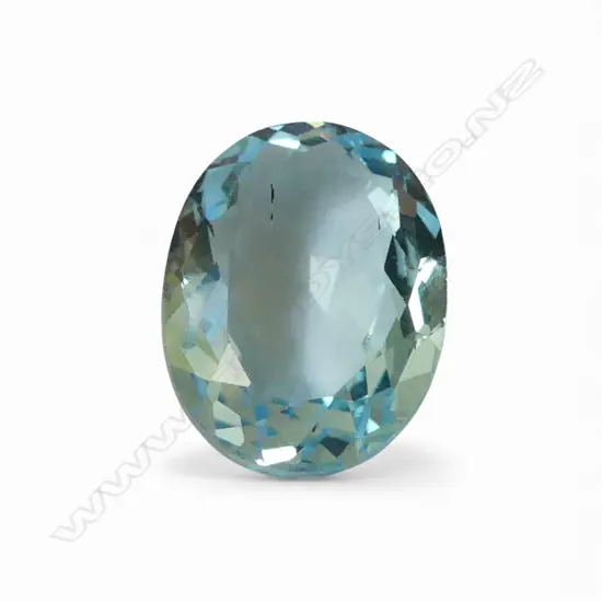 OVAL CUT SKY BLUE TOPAZ, 10.5ct