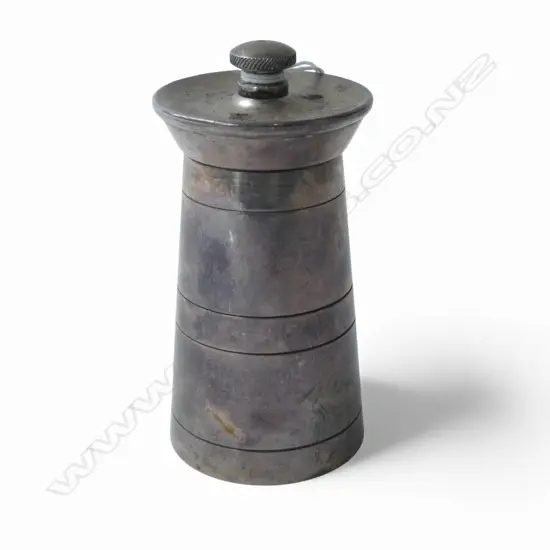 STG SILVER PEPPER GRINDER H.95mm