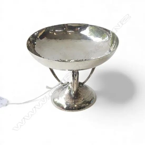 STG SILVER DISH, Ollivant & Botsford LONDON 1910 H.85mm, 143gms
