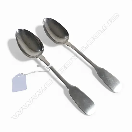 PR STG SILVER TABLESPOONS, LONDON 1821 L.225mm, 128gms