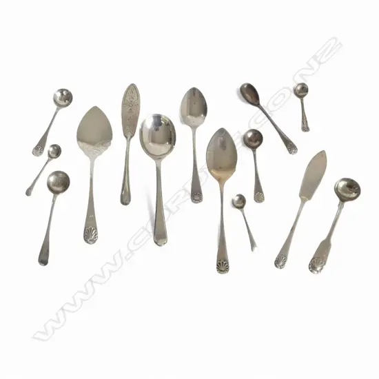 ASST. STG SILVER CUTLERY, 162gms