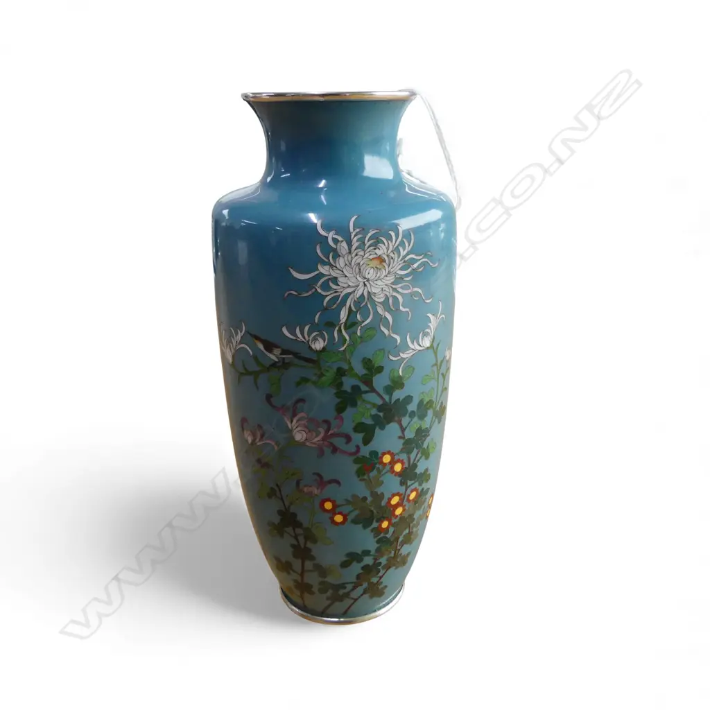 CLOISONNE VASE H.180mm Image 1++