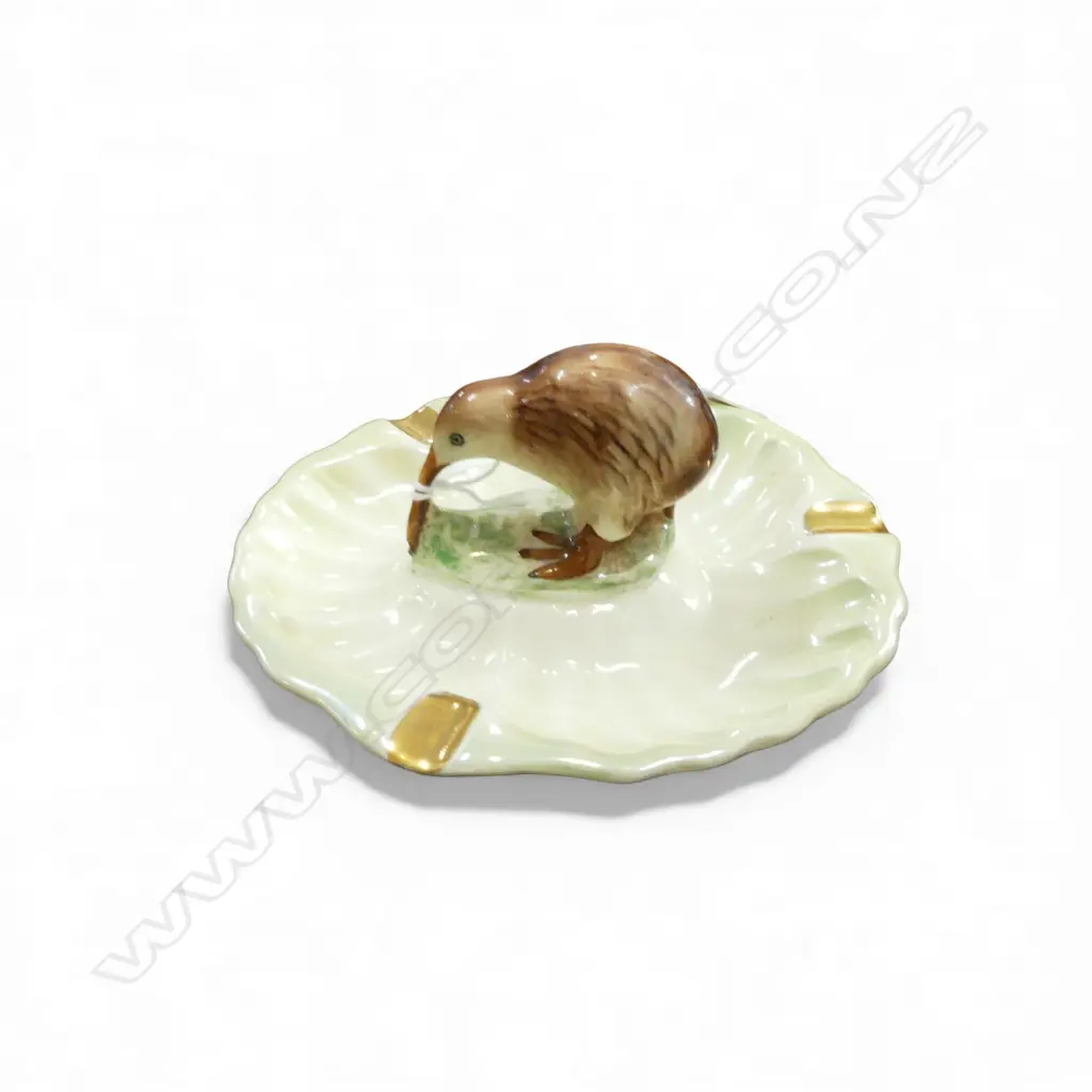 **RTV** WEBLEY WARE SOUVENIR KIWI ASHTRAY Dia.130mm Image 1++