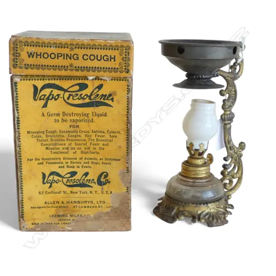 VINTAGE VAPO-RESOLENE VAPORIZER LAMP H.155mm