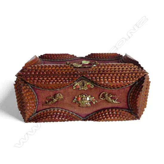 VINTAGE TRAMP ART BOX W.280mm