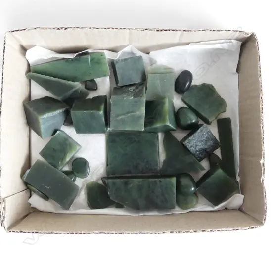 ASST. GREENSTONE PIECES