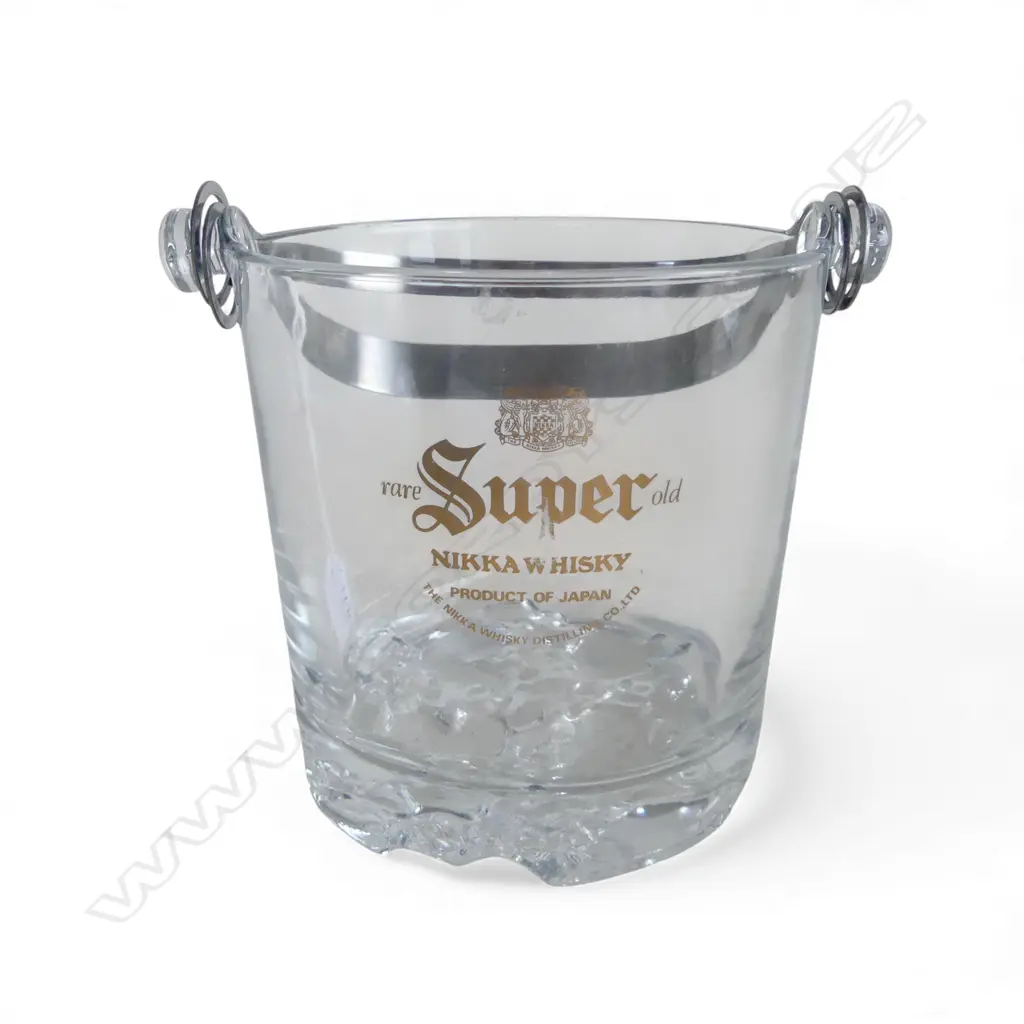 ICE BUCKET 'SUPER NIKKA WHISKY' H.130mm Image 1++