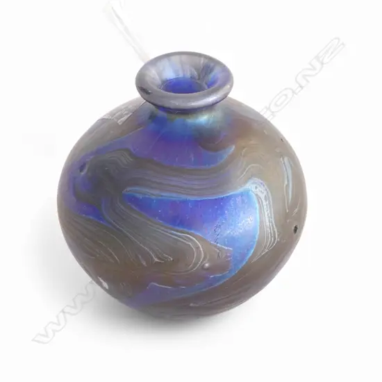 GARY NASH ART GLASE VASE H.75mm