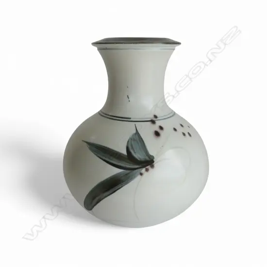 PETER COLLIS 'TROUT FLY' VASE H.360mm