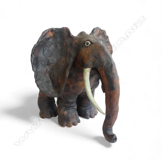 NZ STUDIO POTTERY ELEPHANT H230MM