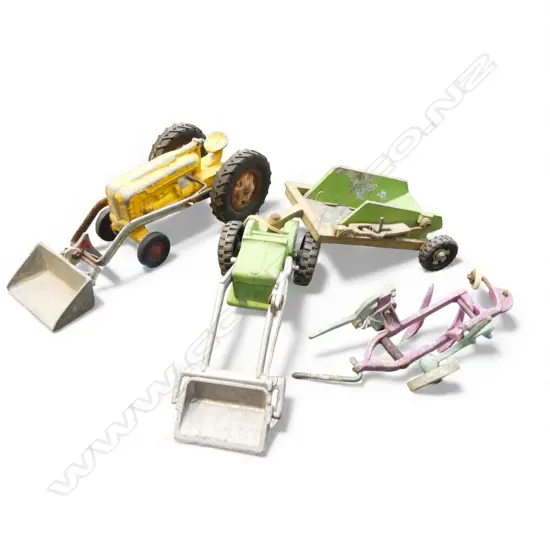 3 x FUN HO! TOYS some wear & faults. Longest 390mm