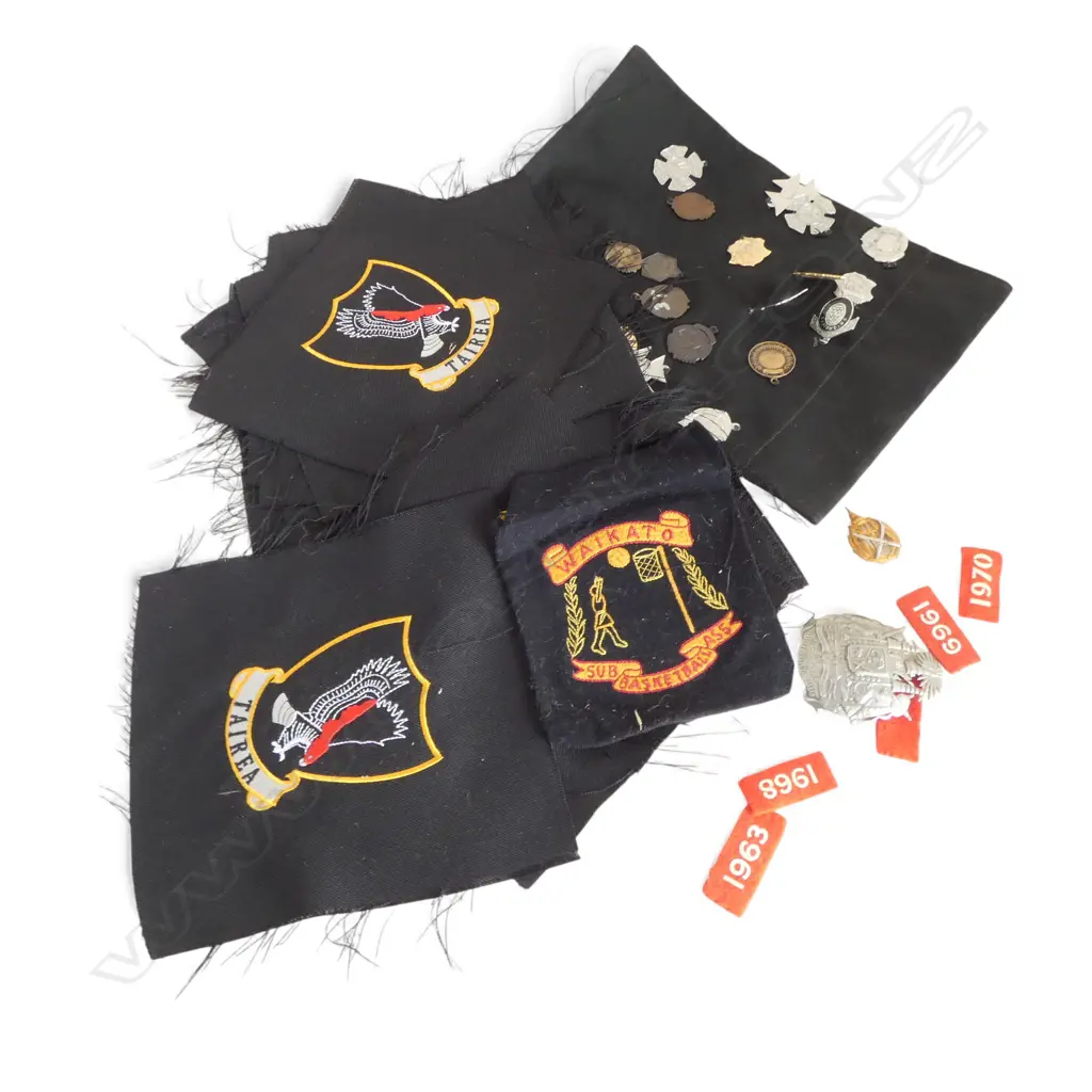 ASST. SPORTS MEDALS & 'TAIREA' BADGES  Image 1++