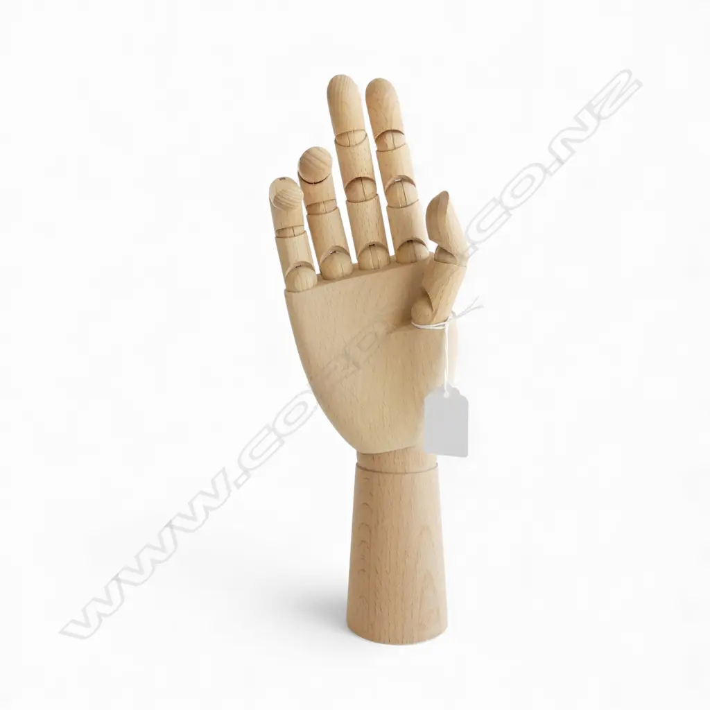 WOODEN ARTISTS MANNEQUIN HAND H.300mm Image 1++