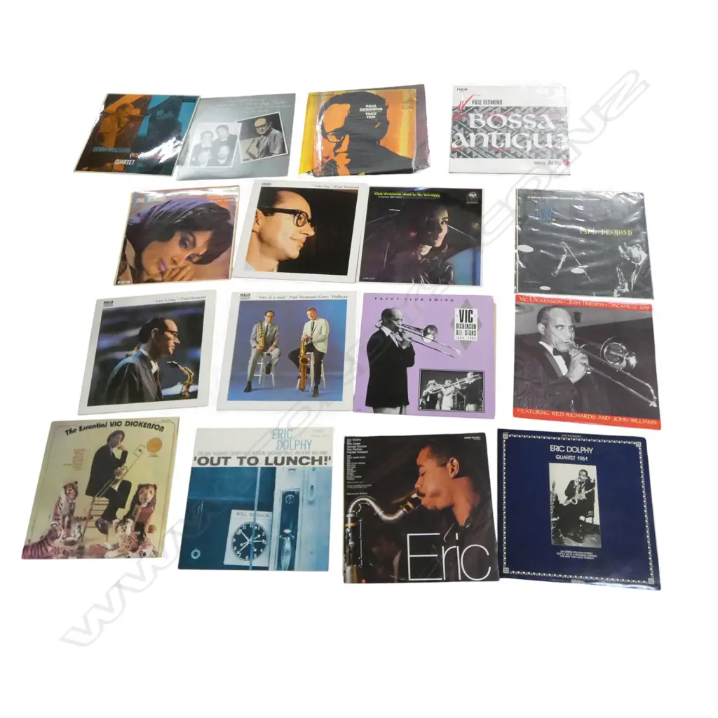 ASST JAZZ LPS ERIC DOLPHY/PAUL DESMOND ETC APPROX 15 Provenance: Ex Collection Wellington Choy Image 1++