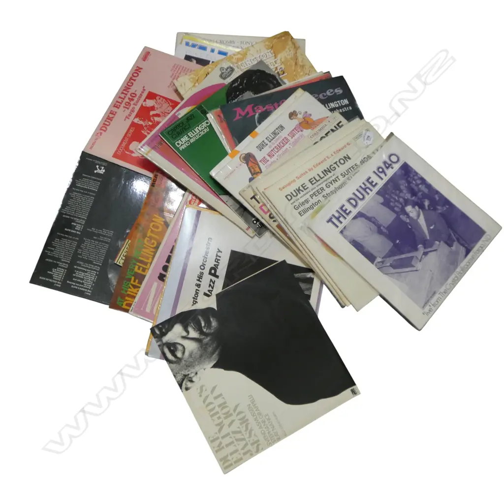 ASST JAZZ LPS DUKE ELLINGTON APPROX 32 Provenance: Ex Collection Wellington Choy Image 1++