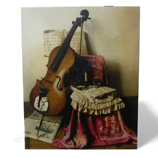 CHANG ZHULIANG STILL LIFE PRINT 455x365mm