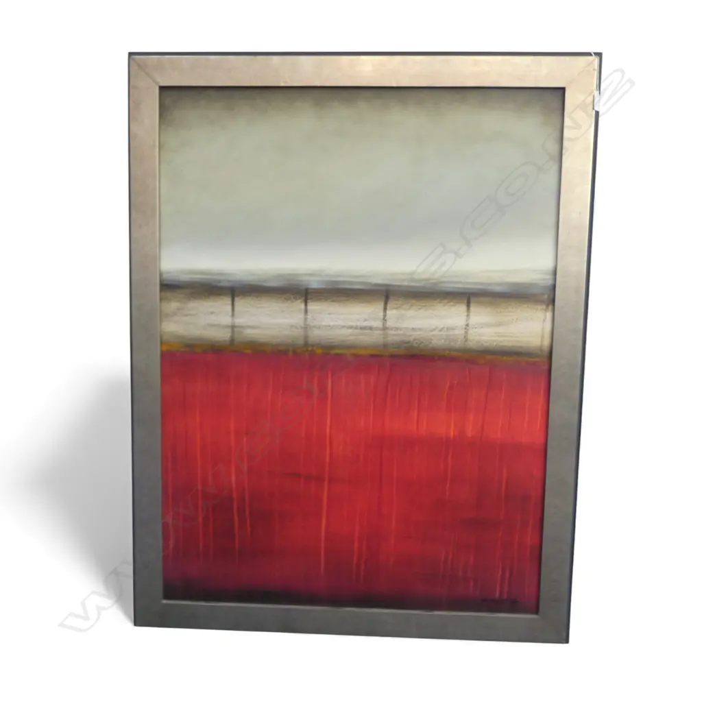 **RTV** HOLLY BERGER MARKHOFF, ABSTRACT, MIXED MEDIA ON CANVAS 1090x810mm Image 1++