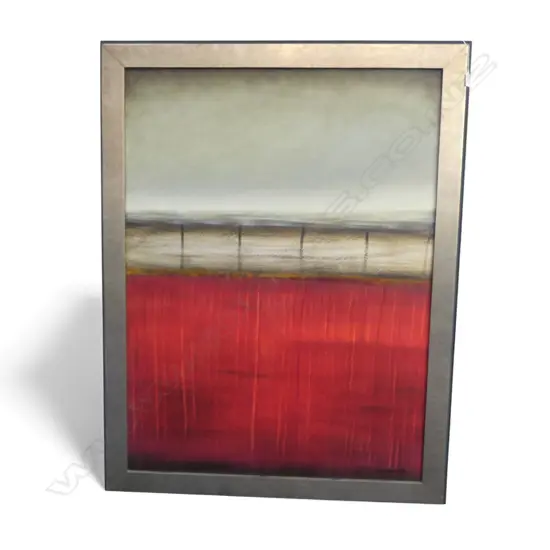 **RTV** HOLLY BERGER MARKHOFF, ABSTRACT, MIXED MEDIA ON CANVAS 1090x810mm