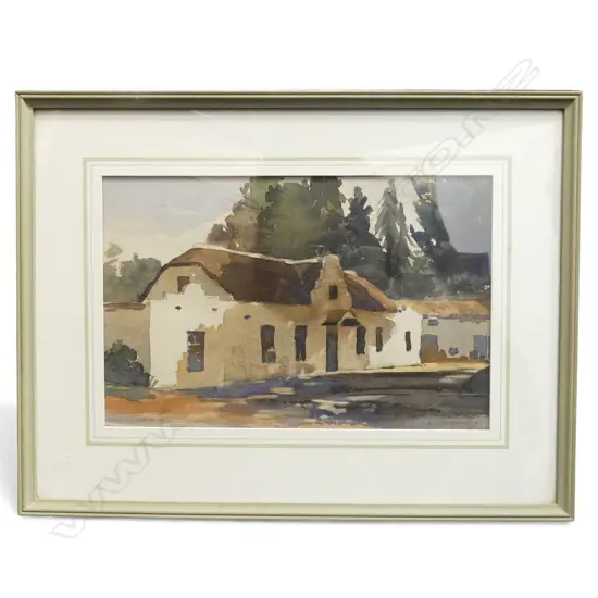 A.H. BRIDGMAN, ARCHITECTURAL STUDY, W/C, 190x280mm