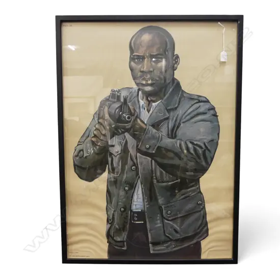 SHOOTING TARGET POSTER 880x630mm