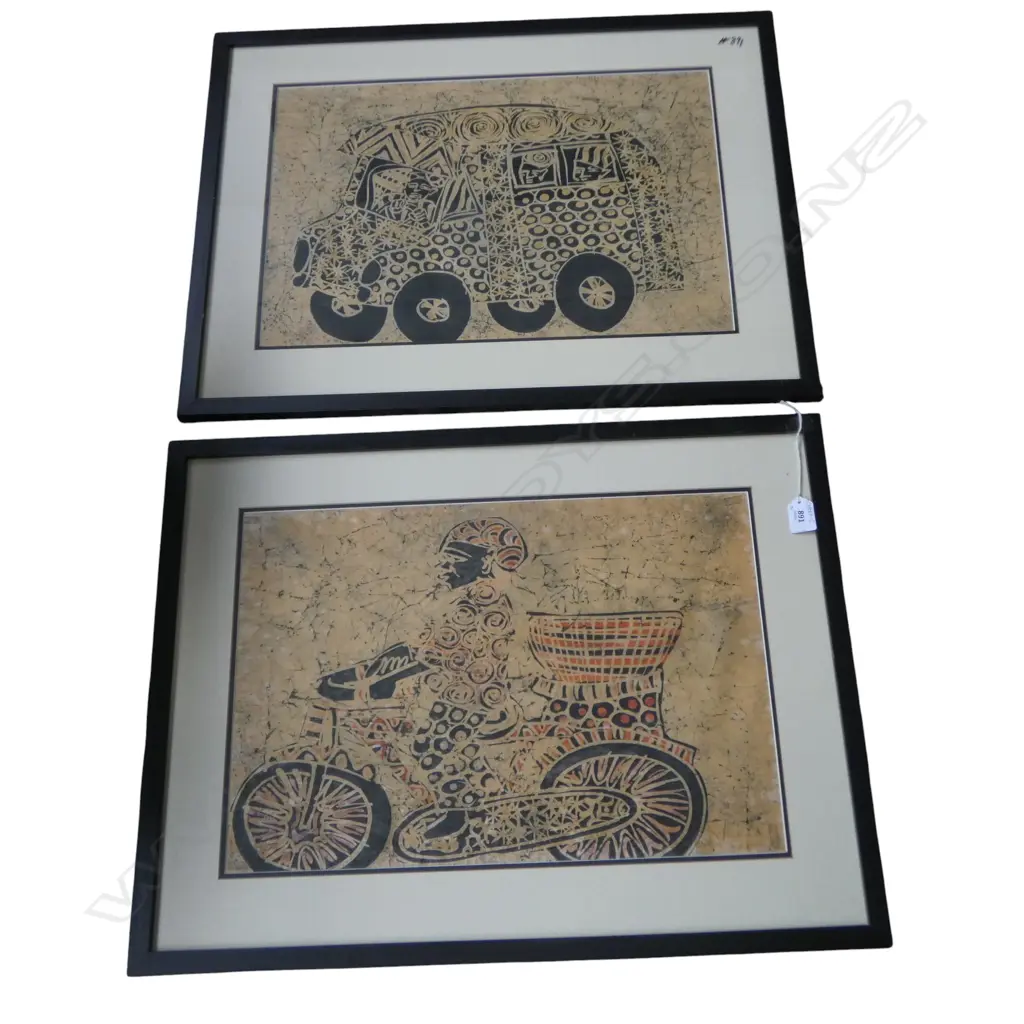 2 SOUTH AFRICAN PRINTS  Image 1++