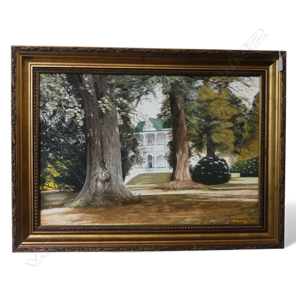 K. R. SUTTON, ALBERTON, OIL ON BOARD 405x600mm Image 1++