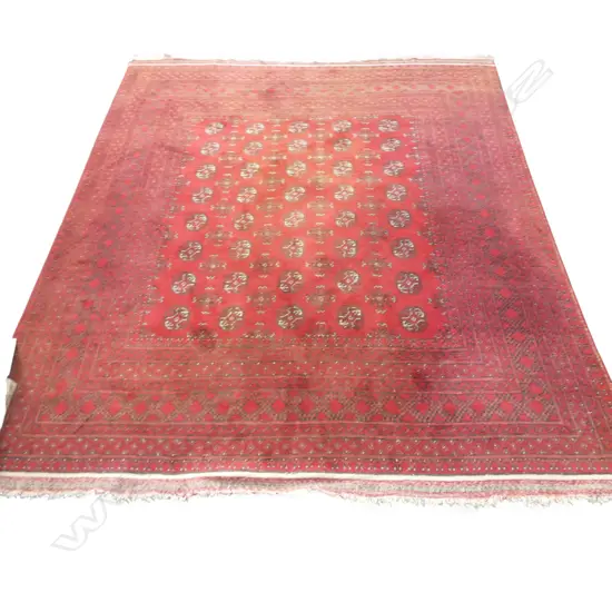 HAND KNOTTED ALL WOOL RUG 2070x1870mm