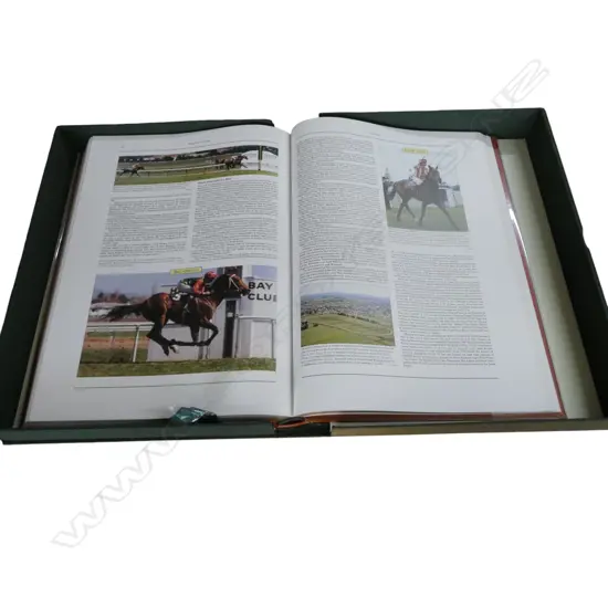 CASED COFFEE TABLE BOOK TAPESTRY OF TURF L570MM