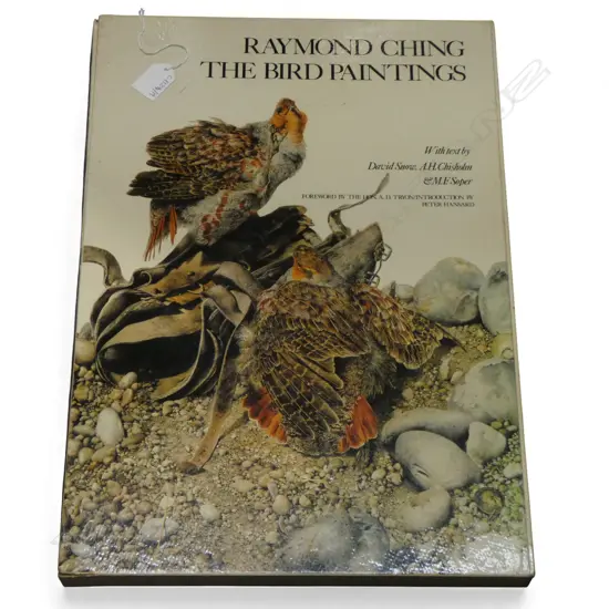 RAYMOND CHING BOOK 'THE BIRD PAINTINGS' COLLINS, 1978 