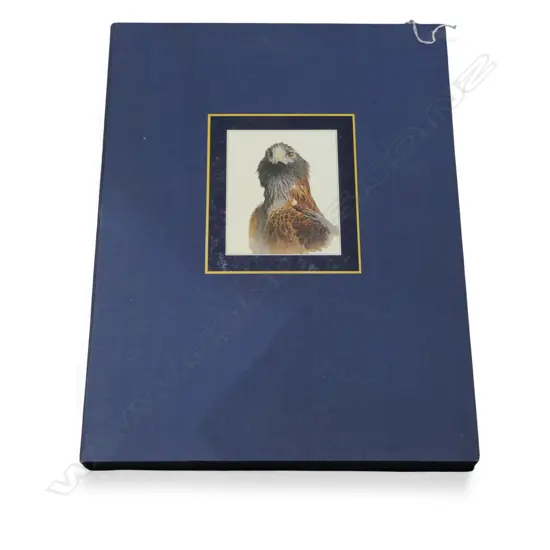 RAYMOND CHING BOOK 'STUDIES & SKETCHES OF A BIRD PAINTER' 82/500 SIGNED & BOXED 505x385mm