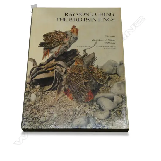 RAYMOND CHING THE BIRD PAINTINGS BOOK IN SLIP CASE