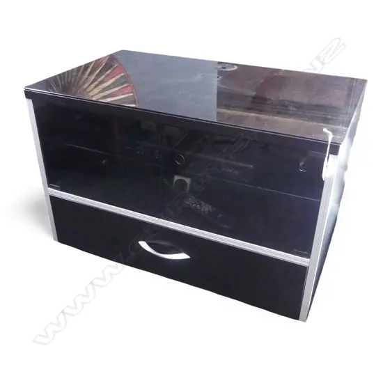 MODERN TV CABINET W.850mm + MY SKY HDI PLAYER & REMOTE