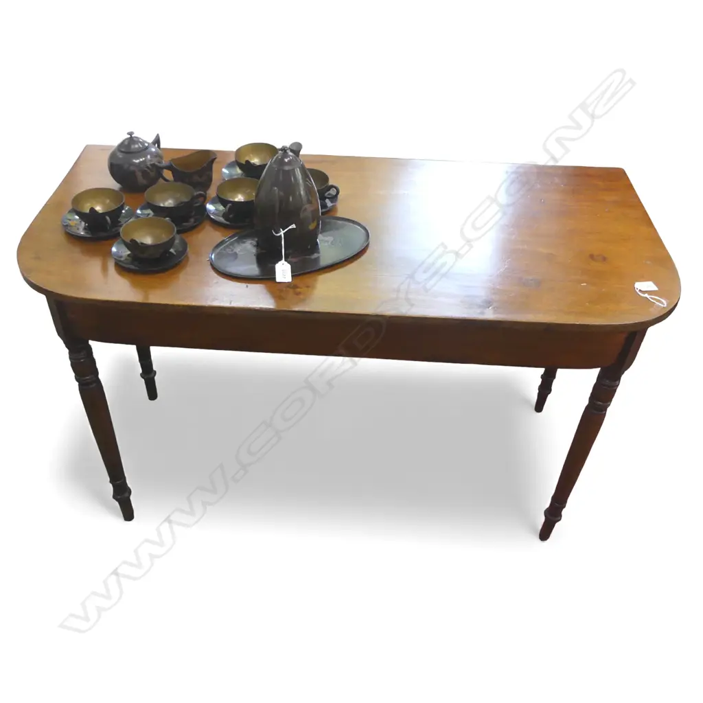 ANTIQUE MAHOGANY HALL TABLE 1145x535x700mm Image 1++