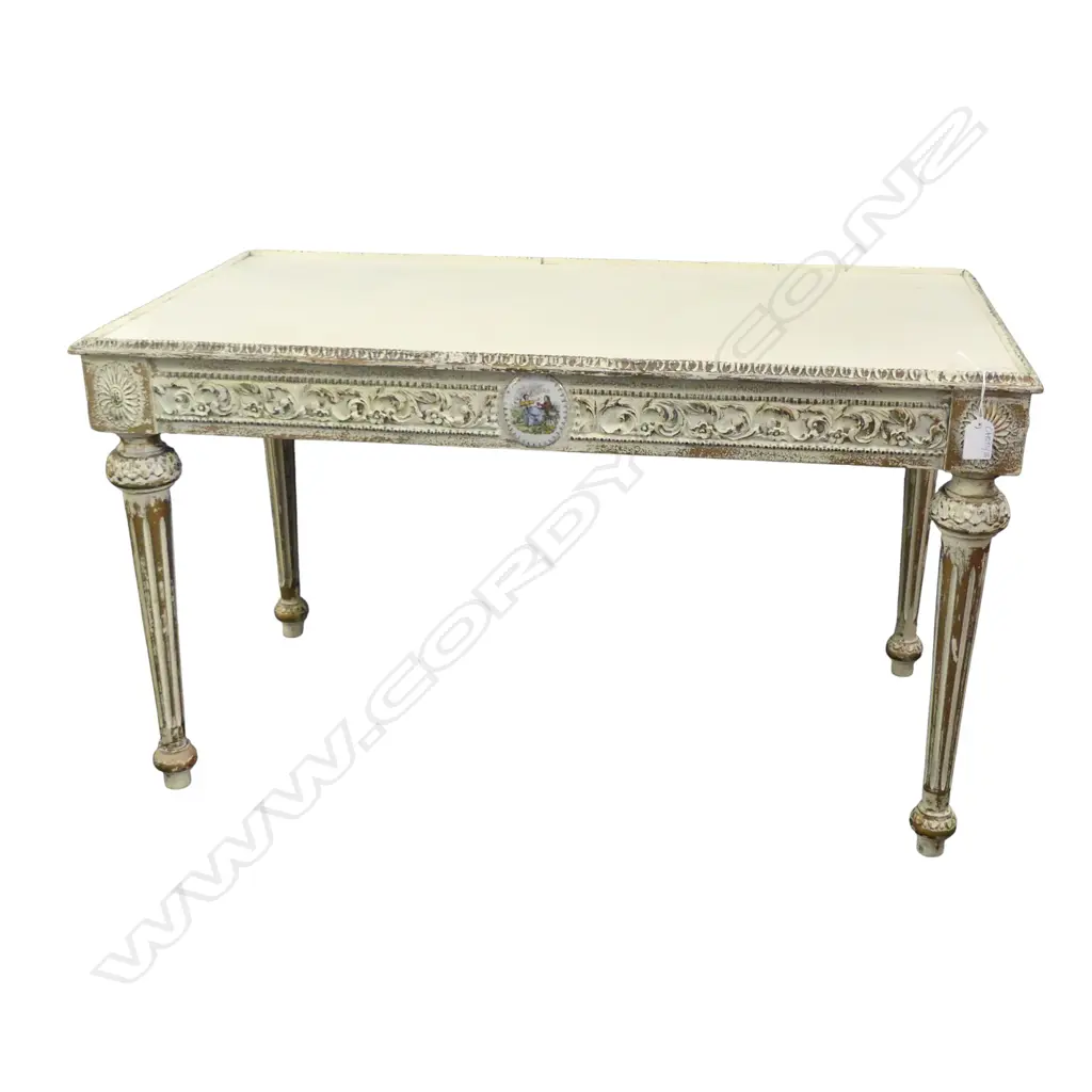 FRENCH STYLE PAINTED COFFEE TABLE 870x480x495mm Image 1++