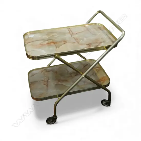 ALLUMINIUM FOLDING TEATROLLY